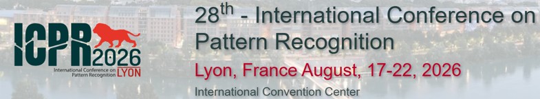 ICPR 2026 28th International Conference on Pattern Recognition
